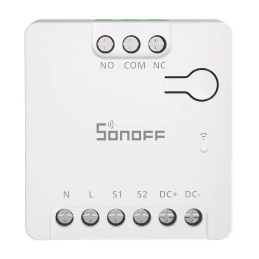 Relé Wi-Fi Sonoff MINI-D Matter Control puertas y calefacción Empotrable