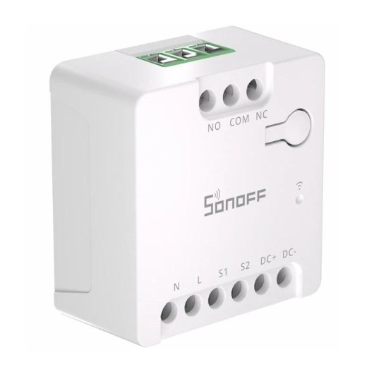 Relé Wi-Fi Sonoff MINI-D Matter Control puertas y calefacción Empotrable