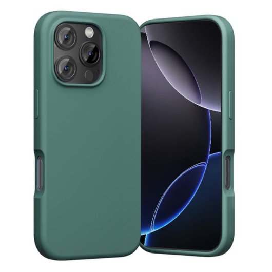 Funda para móvil Vention KUHG0-30 Flüssigsilikon Grün MagSafe für iPhone 16 Pro