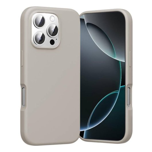 Funda para móvil Vention KUHM0-40 Silicona Líquida Gris MagSafe para iPhone 16 Pro Max