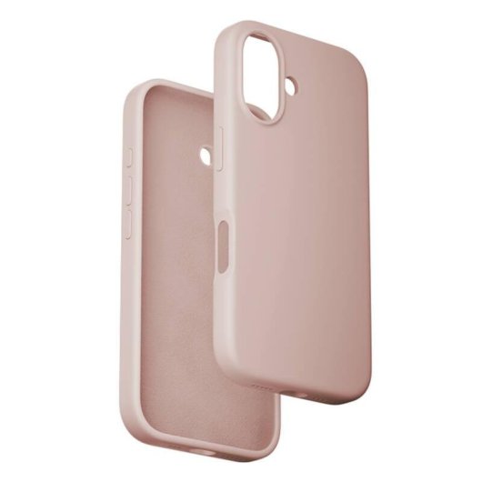 Funda para móvil Vention KUHP0-10 Silicone Líquida Rosa Compatível iPhone 16 MagSafe