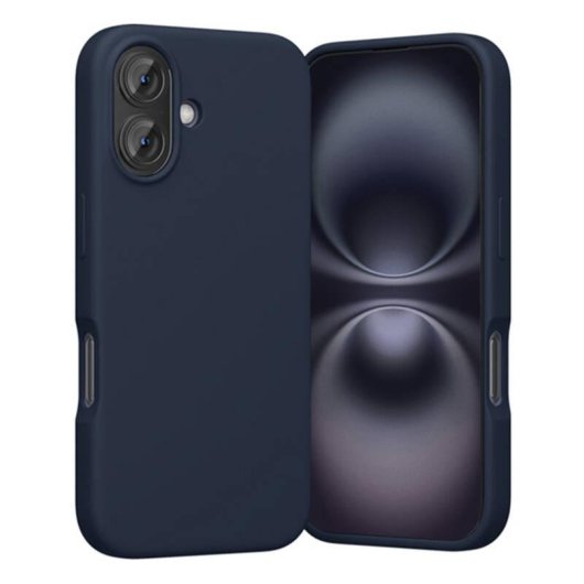 Funda para móvil Vention KUHL0-20 Silicone Liquide Bleu MagSafe pour iPhone 16 Plus