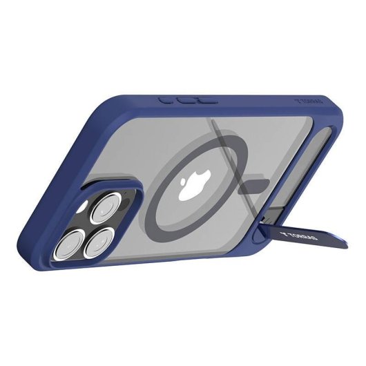 Funda para móvil Torras Pstand Series Supporto Magnetico Blu per iPhone 16 Pro