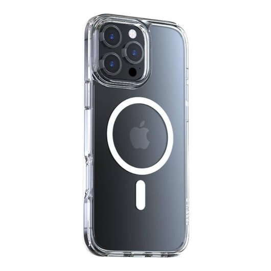 Capa para telemóvel Torras Diamond-Mag TPU Transparente Magnética para iPhone 16 Pro