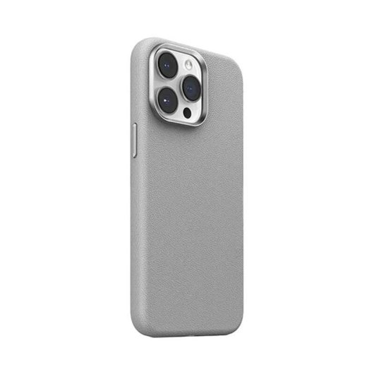 Funda para móvil Joyroom JR-BP007 Magnétique TPU+PC+PU Gris pour iPhone 15 Pro