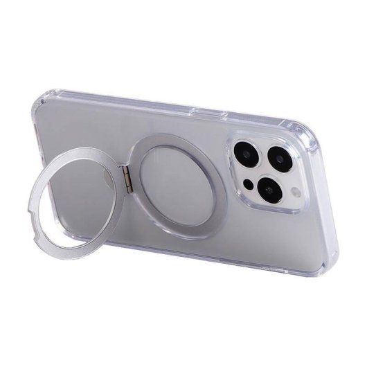 Funda para móvil Joyroom JR-BP004 Magnética Transparente con soporte para iPhone 15 Pro