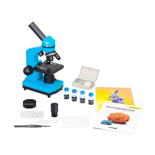 Microscopio Levenhuk Rainbow 2l Azul