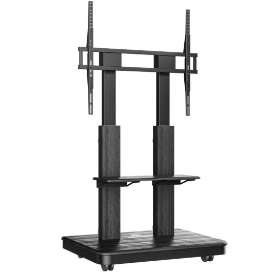 Onkron Soporte Tv Ruedas 50-120 Pulgadas, Carga Total Hasta 125 Kg, Vesa 200x200-900x800 Mm, Eléctrico, Altura Ajustable Con Control Remoto, Soporte Tv Pie Móvil, Motorizado, Negro Ts2811e-b