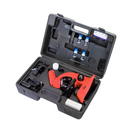 Microscope Levenhuk Rainbow 50L PLUS Orange Kit Expériences Ergonomique