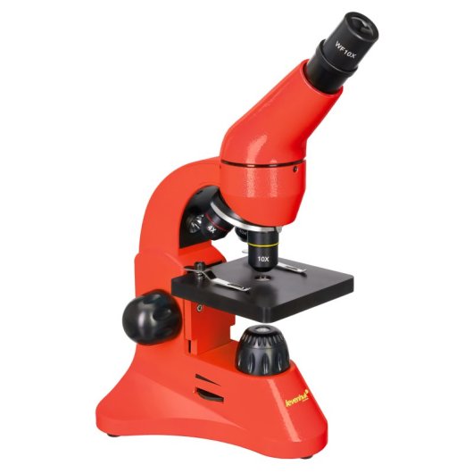 Microscopio Levenhuk Rainbow 50l Naranja
