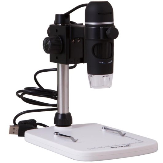 Digitalmikroskop Levenhuk DTX 90 USB 5 Mpx 10x-300x mit Stativ