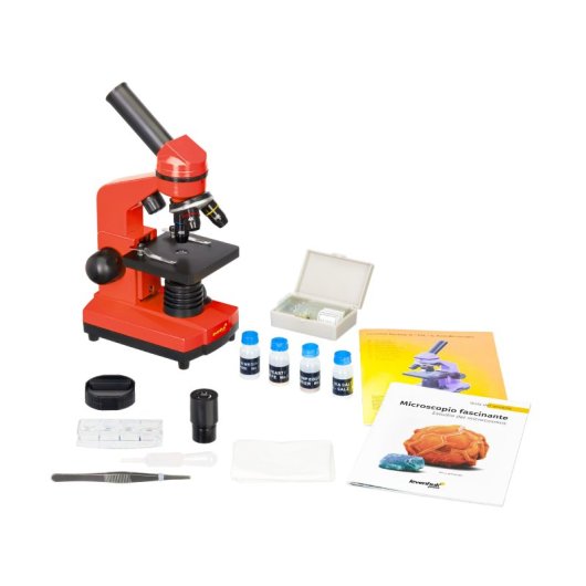 Microscopio Levenhuk Rainbow 2l Naranja