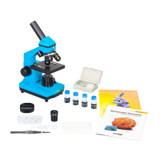 Microscopio Levenhuk Rainbow 2l Plus Azul