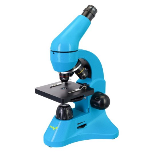 Microscopio Levenhuk Rainbow 50l Plus Azul
