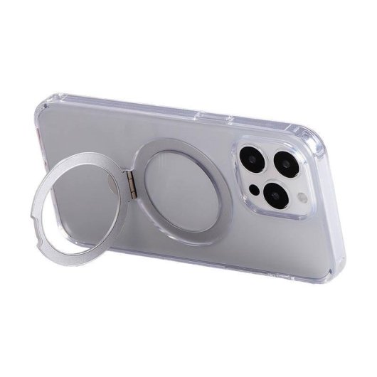 Funda para móvil Joyroom JR-BP004 Magnética con asa Transparente para iPhone 15 Pro Max