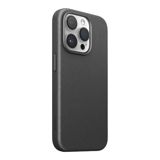 Funda para móvil Joyroom JR-BP006 Magnética Microfibra Negra para iPhone 15 Pro Max
