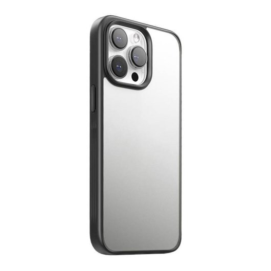 Funda para móvil Joyroom JR-15Q2 Mate Protectora Negra para iPhone 15 Pro