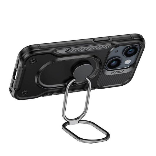 Funda para móvil Joyroom JR-14S3 rigide PC TPU noire avec support pour iPhone 14 Plus