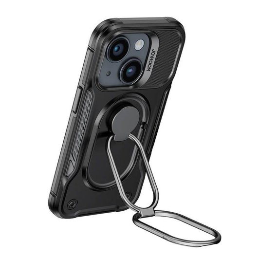 Funda para móvil Joyroom JR-14S3 rigide PC TPU noire avec support pour iPhone 14 Plus