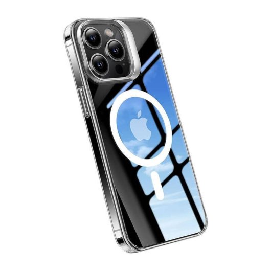 Funda para móvil Torras UPRO Lstand Clear-Mag Transparente com suporte magnético para iPhone 15