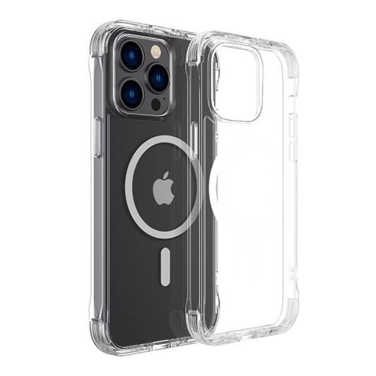 Funda para móvil Joyroom JR-14H5 transparente magnética TPU para iPhone 14