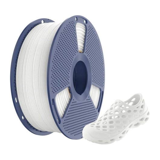 Filament TPU Sunlu SUNLU TPU 95A Weiß 1,75 mm Flexibel Robust