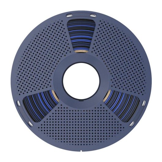 Filamento PLA+ Silk Dual Color Sunlu PLA+ Silk DC B Blu 1,75 mm Negro Azul