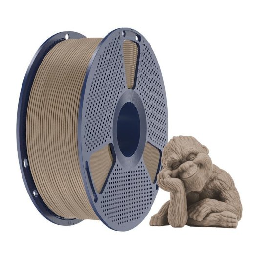 Filamento Madera Sunlu Wood Natural 1,75 mm Textura Realista Fácil Impresión
