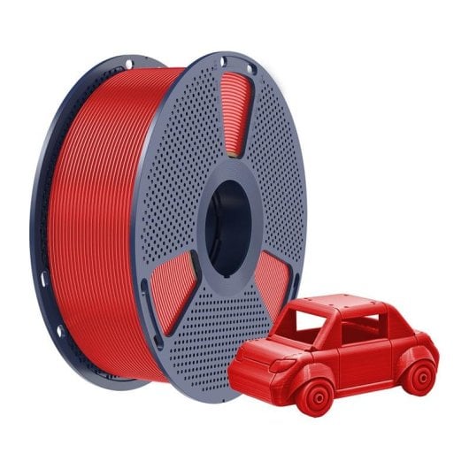 Filamento PETG Sunlu PETG R Rojo 1,75 mm Alta Durabilidad Fácil Uso