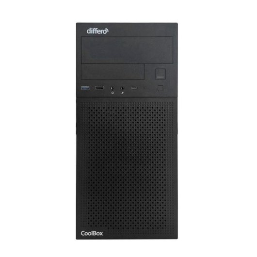 PC de bureau Differo M680 AMD Ryzen 5 5500 16GB 500GB SSD NVIDIA GT 1030 Windows 11