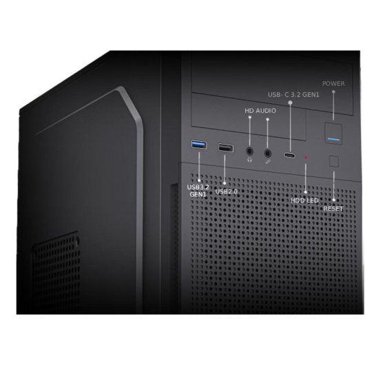 PC de bureau Differo M680 AMD Ryzen 5 5500 16GB 500GB SSD NVIDIA GT 1030 Windows 11
