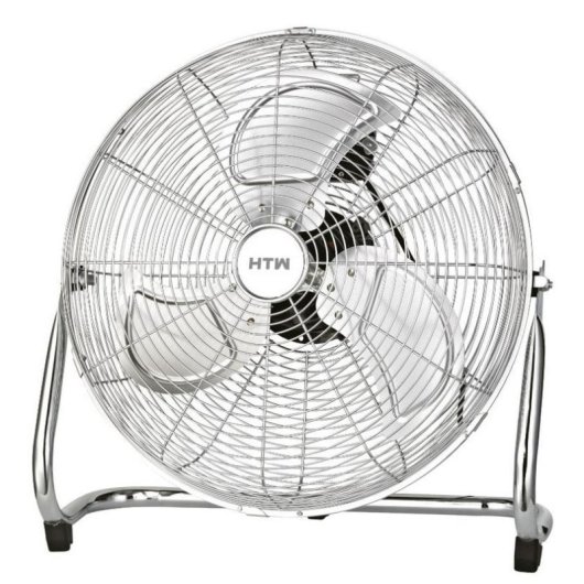 Industrie-Bodenventilator HTW VI-100FE 100W 43cm 3 Stufen Rutschfeste Basis