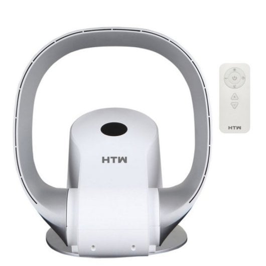 Ventoinha de Mesa-Parede Sem Pás HTW VP-26X2 26W 9 Velocidades Wi-Fi Comando Temporizador