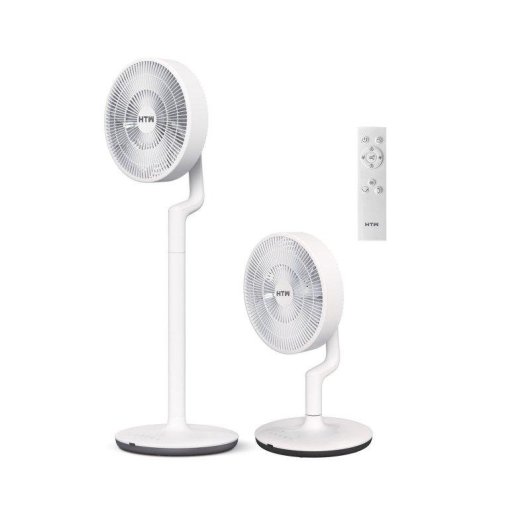 Ventilador de Pie HTW VP-32X2 32W 26 Velocidades Silencioso con Batería y Mando a Distancia