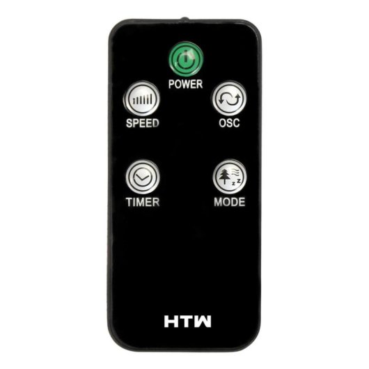 Coluna de Ar HTW VTR-50BL 50W 3 Velocidades Oscilação Comando Temporizador
