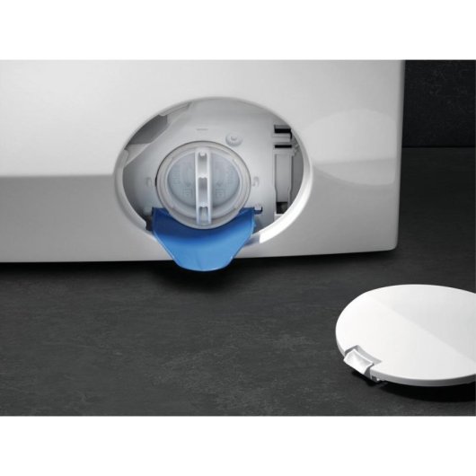 Lavadora AEG LFE6D84N4B Carga Frontal 8 Kg 1400 rpm A Blanca con IA WashAssist