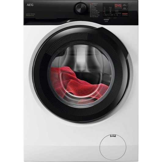Lavadora AEG LFE6D84N4B Carga Frontal 8 Kg 1400 rpm A Blanca con IA WashAssist