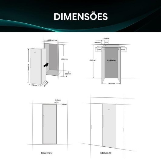 Frigorífico Combi Hisense RL3K370SAIE1 Total No Frost 185,6cm 372L E Acero inoxidable WiFi