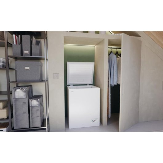 Congelador Candy CCHH 145E 137 L Clase E 4 Estrellas Blanco