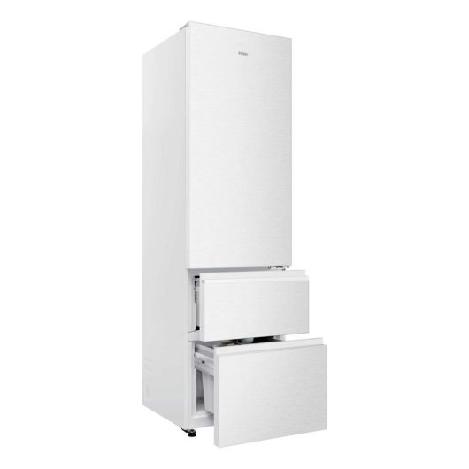 Frigorífico Combi Haier HTR3620CNPW No Frost 205 cm 414 L C Branco