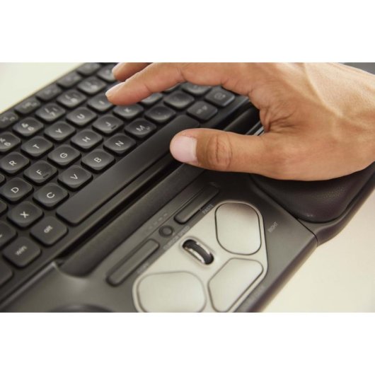 Ratón Contour Design RollerMouse Pro3 USB Tipo C 2400 DPI Negro Ambidiestro