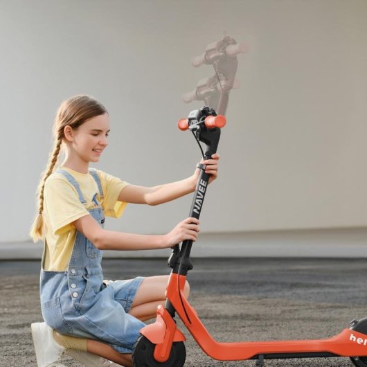 Monopattino elettrico NAVEE K100PRO 130W Autonomia 11km Ruote 7" Arancione