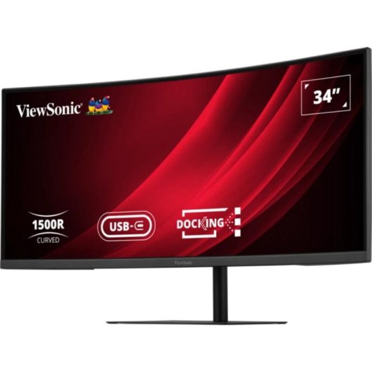 Écran PC Viewsonic VG3419C-2 34" UltraWide Quad HD 120Hz VA Courbé Hauteur Réglable