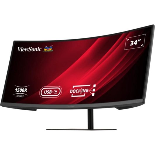 Écran PC Viewsonic VG3419C-2 34" UltraWide Quad HD 120Hz VA Courbé Hauteur Réglable