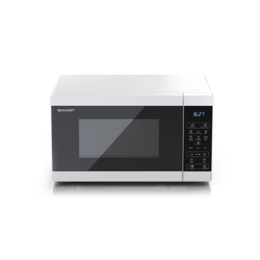 Micro-ondas Sharp YC-MS02E-W 20 Litros 800W Ecrã LED Controlo Tátil