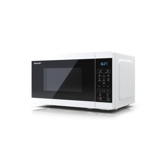 Micro-ondas Sharp YC-MS02E-W 20 Litros 800W Ecrã LED Controlo Tátil