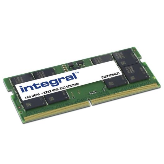 Memoria RAM Integral IN5V16GNHRBX 16GB 1x16GB DDR5 4800MHz CL40 SO-DIMM