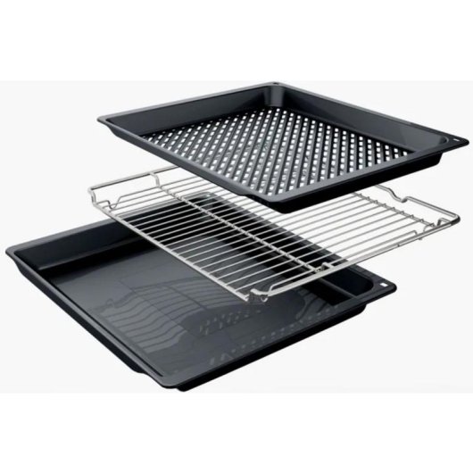 Horno Multifunción Bosch Serie 4 HQG572EB3 71L 60cm Pirolítico A+ Vapor WiFi Negro