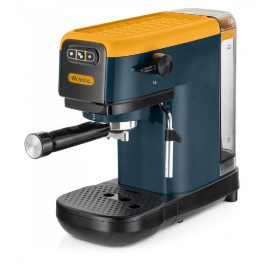 Cafetera Espresso Semi-automática Ariete 1399/16 1,1 L 15 Bares Amarilla con espumador