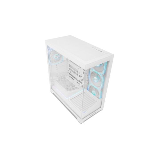 Boîtier PC NOX Hummer BLADE Semitorre ATX ARGB Blanc Verre Trempé